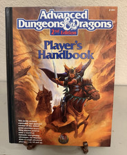 NM-/EX+ TSR 2101 AD&D 2e Player's Handbook Collector Grade picture