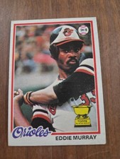 Eddie Murray lot of 7 cards including rookie picture