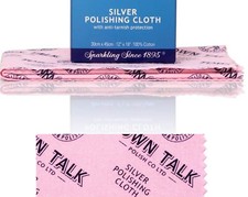 Town Talk Silver Polishing Cloth Cotton 18