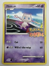 Mew 10/16 Pokemon Rumble 2009 Stamped Holo Promo Pokemon TCG MP picture