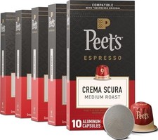 Peet's Crema Scura Espresso Capsules 50 Count Medium Roast Nespresso picture