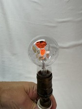 Vintage Light Up Flower / Rose Bulb Aerolux - Some Spots On Bulb, May Come Off picture