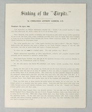 RARE The Sinking of the Tirpitz c1945 by Commander Anthony Kimmins Royal Navy picture