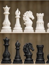 Ornate Baroque Style Chess Set picture