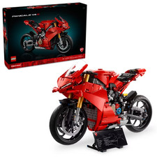 Technic Ducati Panigale V4 S Motorcycle Toy - Building Set for Adults, Ages 18+ picture