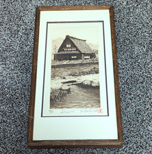Norikane Hiroto Signed Numbered Etching Print 