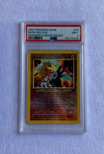 Pokemon TCG: 2001 Entei Promo 34 Reverse Holo Mint PSA 9 With Swril picture
