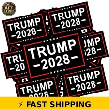 YINENA 100Pcs Trump 2028 Election Stickers 2x3 Inch Waterproof Decals picture