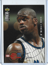 1994-95 UD Collector's Choice Shaquille O'Neal PRO Silver Sig 🏀🔥 HOF'er 🔥🏀 picture