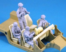 1/35 Legend Production US Vehicle Crew Set (4 Figures) #LF0129 picture