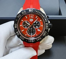 Formula 1-CAZ101AN.FT8055-43mm Men's Wristwatch Chronograph Quartz Red Dial-Used picture