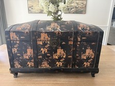Chinese Export /chest/Box With Mythological Figures/antique picture