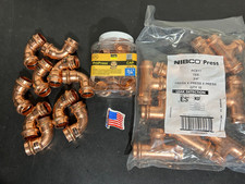 PROPRESS VIEGA NIBCO COPPER PRO PRESS FITTINGS 3/4