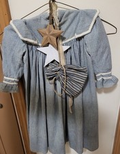 Antique Primitive Homespun Childs Dress So Cute  picture