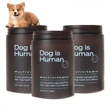 3PC Chicken Flavor Daily Multivitamin Dog Health &Wellness 60 tablets US Seller picture