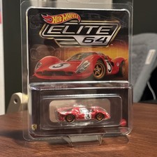Hot Wheels Elite 64 1967 Ferrari 330 P4 1:64 Red Diecast Unopened Box picture