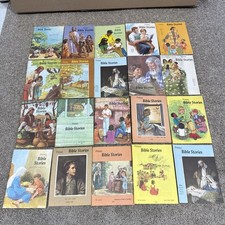 1970’s- 1980’s  AUTHENTIC Primary Bible Stories Lessons- Vintage Nice Condition picture