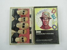 VTG Devo Cassette Tapes Lot Of 2 Are We Not Men? & Greatest Hits picture