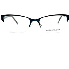 BCBGMAXAZRIA Kana Teal Eyeglasses Frames 53-17-135mm B34mm H17553 picture