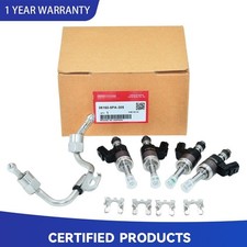 NEW Honda  Fuel Injector Kit For 1.5 L Turbo Injector Set & Fuel Pipe picture