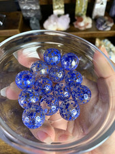 13pc vintage Vacor stardust confetti marbles. 15mm picture
