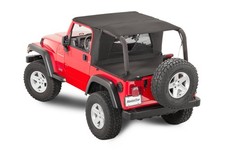MasterTop 14814224 Ultimate Soft Top Combo Bimini Top Plus for 97-02 Wrangler TJ picture