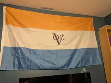 Dutch East India Company Flag 3x5ft 90x150cm Double Sided Prinsenvlag Banner picture