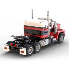 MOC-138325 Tech Semi-trailer Truck Model 1538 Pieces Dynamic Version picture