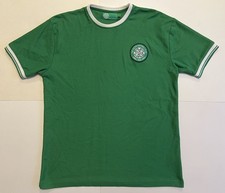 Celtic Football Club Glasgow Scotland Green Shirt Official Size Large Soccer picture