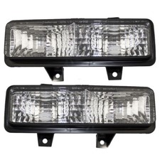 DEPO Front Turn Signal Light Set For 1989-1991 Chevrolet GMC Trucks Suburban picture