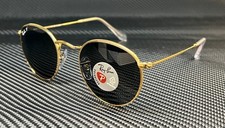 RAY BAN RB3447 919648 Gold Grey Polarized Round 53 mm Men's Sunglasses picture