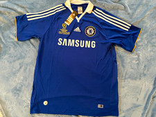 Chelsea Samsung Blue/White Soccer Jersey UEFA Champions League Final 2008 picture