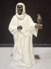 1978 Minton THE SHEIKH Bone China & Bronze Falconer 10