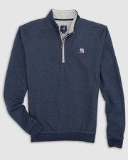 Johnnie O Sully New York Yankees Logo Quarter-Zip Pullover SEALED (MSRP $158) picture