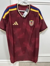 NWT Venezuela Adidas 2026 Home Soccer Football KB7465 Authentic Jersey Men XL picture