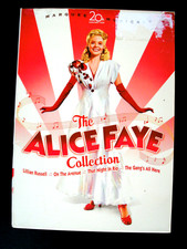 The Alice Faye Collection (DVD, 2007, 4-Disc Set) 20th Century Fox Excellent picture