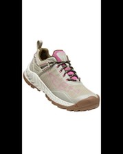 Keen Women's NXIS Evo Waterproof Hiking Shoes in Plaza Taupe/Ibis Rose picture