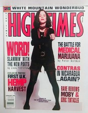 Vintage High Times Magazine February 1994 Excellent Condition Medical Marijuana  picture