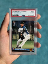 BBM 2013 Hokkaido Nippon-Ham Fighters Shohei Ohtani #F02A Rookie NPB PSA picture