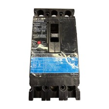 Siemens ED43B125 125A 3-Pole 480V Sentron Circuit Breaker CRACKED picture
