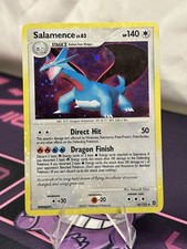 Pokémon TCG Salamence 18/132 Secret Wonders Holo Bleed Rare Card English 2007 picture