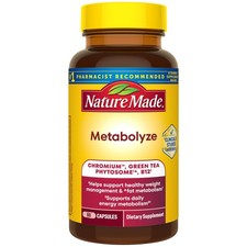 Nature Made Metabolyze Capsules, 60 Capsules 60 Count (Pack of 1) picture