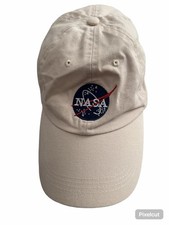 Prairie Mountain Tan/Creme Nasa Adjustable Strap Cap One Size picture