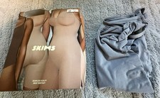 New SKIMS Seamless Sculpt Brief Bodysuit – Size Medium – Pacific (Gray) picture