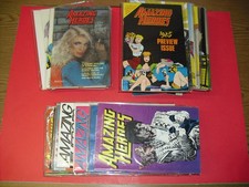 Lot of 58 Amazing Heroes comics FN to VF Fantagraphics 19 22 55 90 102 117 6261 picture
