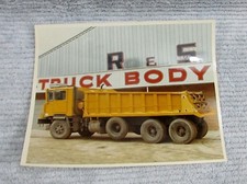 R & S Truck Body 1960's Color 8x10 Photo FREE S/H picture