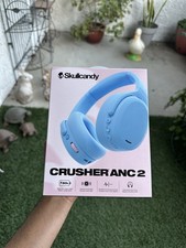 Skullcandy Crusher Anc 2 Over-Ear Wireless Headphones — New Sealed — Light Blue picture