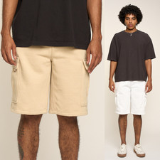G-Style USA Men's Heavy Weight Fleece Cargo Pocket Sweat Short Pants S~6XL -FS76 picture