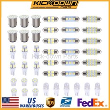 42 PCS Car Interior LED Light Combination Set, T10 31 mm 36 mm 41 mm Reading Lig picture