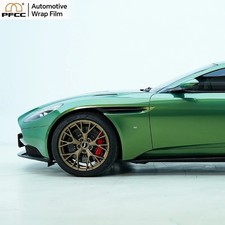 Iridescent Emerald Green Car Wrap Film 5FTx50FT FullRoll Air Release Bubble Free picture